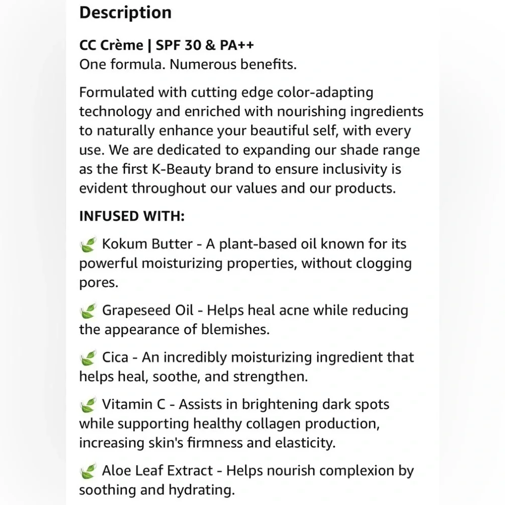 The Creme Shop Makeup- Medium 150